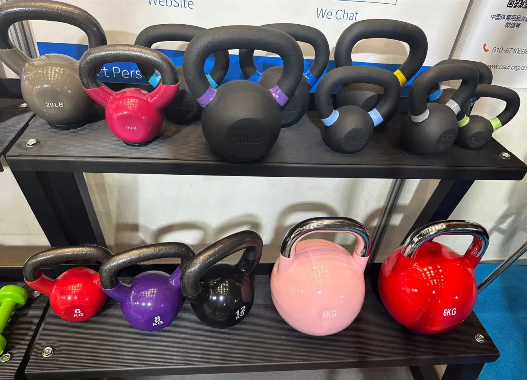 Hot Sells PVC Coated Dipping Kettlebells