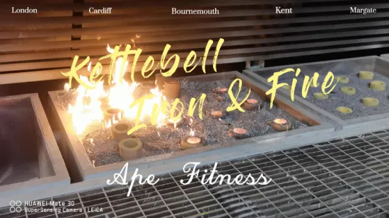 Ape Fitness Wettkampf-Kettlebell mit hohlem Kern